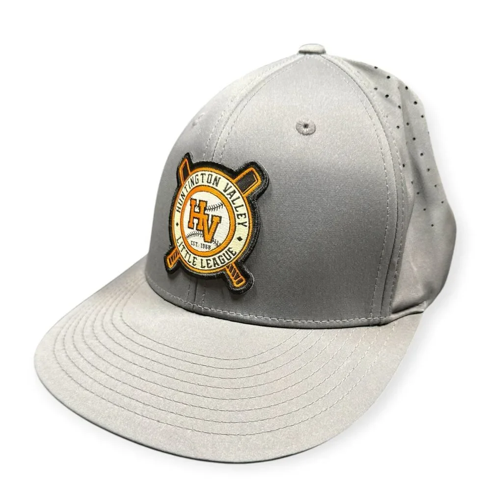 Hunington Valley Little League Hat Gray Small Medium Baseball Cap PTS‎ 30